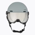 Kask narciarski UVEX Wanted Visor glacier/rhino matt/mirror silver smoke 2