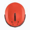 Kask narciarski UVEX Instinct Visor fierce red/black matt/mirror silver/smoke 13