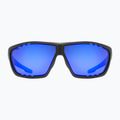 Okulary przeciwsłoneczne UVEX Sportstyle 706 black matt/mirror blue 2