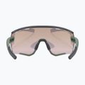 Okulary przeciwsłoneczne UVEX Sportstyle 236 Set moss green black matt/mirror yellow 11