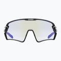 Okulary przeciwsłoneczne UVEX Sportstyle 231 2.0 V  black matt/litemirror blue 7