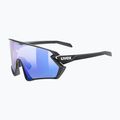 Okulary przeciwsłoneczne UVEX Sportstyle 231 2.0 P black matt/mirror blue 5