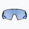 Okulary przeciwsłoneczne UVEX Sportstyle 231 2.0 P black mat/mirror blue 6