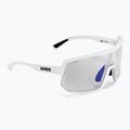 Okulary przeciwsłoneczne UVEX Sportstyle 235 V  white matt/litemirror blue