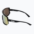 Okulary przeciwsłoneczne UVEX Sportstyle 235 P black matt/mirror yellow 4