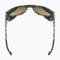 Okulary przeciwsłoneczne UVEX Mtn Classic CV green mat tortoise/mirror green 4