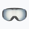 Gogle narciarskie UVEX Downhill 2100 CV black mattt/mirror white colorvision green 2