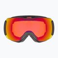 Gogle narciarskie UVEX Downhill 2100 CV black shiny/mirror scarlet/colorvision orange 6