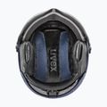 Kask narciarski UVEX Wanted Visor WE polar sparkles/gold matt/mirror gold smoke 9