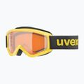 Gogle narciarskie dziecięce UVEX Speedy Pro Jr yellow/lasergold clear