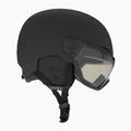 Kask narciarski UVEX Wanted Visor Pro V black matt/variomatc smoke 4