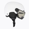 Kask narciarski UVEX Wanted Visor Pro V white matt/variomatc smoke 4