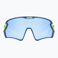 Okulary przeciwsłoneczne UVEX Sportstyle 231 2.0 blue yellow matt/mirror blue 2