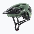 Kask rowerowy UVEX React MIPS moss green/black matt 6
