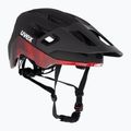 Kask rowerowy UVEX React MIPS black/ruby red matt