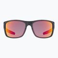 Okulary przeciwsłoneczne UVEX Esntl Urban black matt/mirror red 2