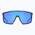 Okulary przeciwsłoneczne UVEX Mtn Perform S black matt/mirror blue 2