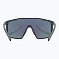 Okulary przeciwsłoneczne UVEX Mtn Perform S black matt/mirror blue 3