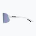 Okulary przeciwsłoneczne UVEX Sportstyle 237 white matt/mirror lavender 4