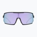 Okulary przeciwsłoneczne UVEX Sportstyle 235 black mat/mirror lavender 2