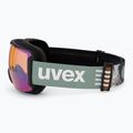 Gogle narciarskie UVEX Downhill 2100 CV black matt/mirror opal yellow 4