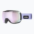 Gogle narciarskie UVEX Downhill 2100 CV black matt/mirror lavender green