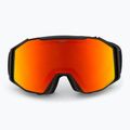 Gogle narciarskie UVEX Gravity FM black matt/mirror red orange clear 2