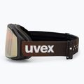 Gogle narciarskie UVEX Gravity FM black matt/mirror gold orange clear 4