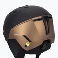 Kask narciarski UVEX Stance MIPS black/brown matt 8