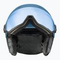 Kask narciarski UVEX Wanted Visor stone blue matt/mirror blue/smoke 2