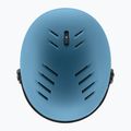 Kask narciarski UVEX Wanted Visor stone blue matt/mirror blue/smoke 5