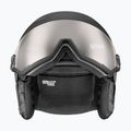 Kask narciarski UVEX Wanted Visor Pro V black/silver matt 3