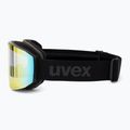 Gogle narciarskie UVEX Evidnt Attract S V + case black matt/mirror rainbow clear/yellow 5
