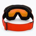 Gogle narciarskie UVEX Evidnt Attract + case black matt/mirror red orange clear 4