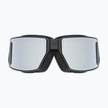 Gogle narciarskie UVEX MTN Tour black matt/mirror silver/clear 2