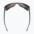 Okulary przeciwsłoneczne UVEX MTN Classic Pure black matt/mirror red 4