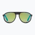Okulary przeciwsłoneczne UVEX MTN Classic Pure black matt/mirror green 2