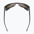 Okulary przeciwsłoneczne UVEX MTN Classic Pure black matt/mirror green 3