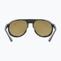Okulary przeciwsłoneczne UVEX MTN Classic Pure black matt/mirror green 4