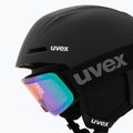 Kask narciarski dziecięcy UVEX Viti Set + gogle Speedy Pro black matt/mirror green/yellow/clear 8