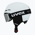 Kask narciarski dziecięcy UVEX Viti Set + gogle Speedy Pro white matt/mirror silver/green/clear 3