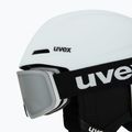 Kask narciarski dziecięcy UVEX Viti Set + gogle Speedy Pro white matt/mirror silver/green/clear 7