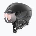 Kask narciarski UVEX Wanted Visor Pro V black matte