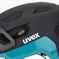 Kask rowerowy UVEX React black/teal matt 8