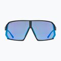 Okulary przeciwsłoneczne UVEX Sportstyle 237 CV black matt/mirror blue 2