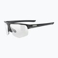 Okulary przeciwsłoneczne UVEX Axos Set black matt/mirror silver/clear 2