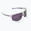 Okulary przeciwsłoneczne UVEX Axos Set white matt/mirror purple/clear