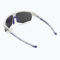 Okulary przeciwsłoneczne UVEX Axos Set white matt/mirror purple/clear 3