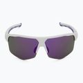 Okulary przeciwsłoneczne UVEX Axos Set white matt/mirror purple/clear 4
