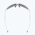 Okulary przeciwsłoneczne UVEX Axos Set white matt/mirror purple/clear 5